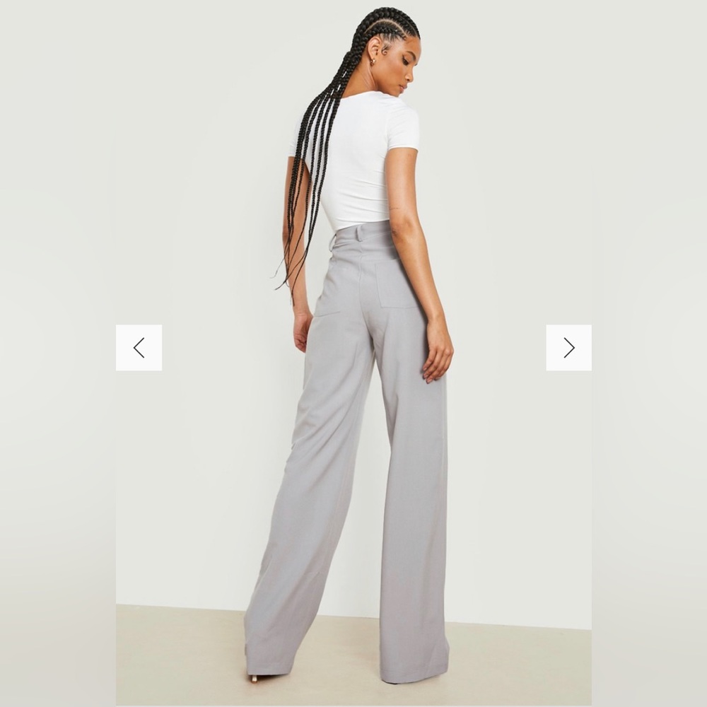 Boohoo Tall wide leg pants